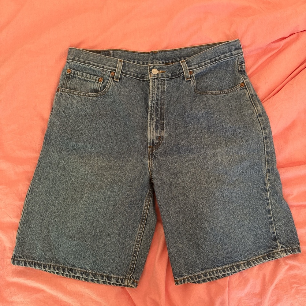 Levi's Blue Jean Shorts Baggy Fit